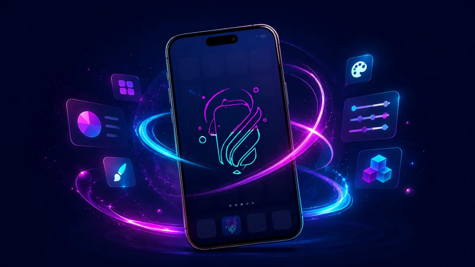 Visual hero di All You Can App, soluzione app personalizzabile e modulare